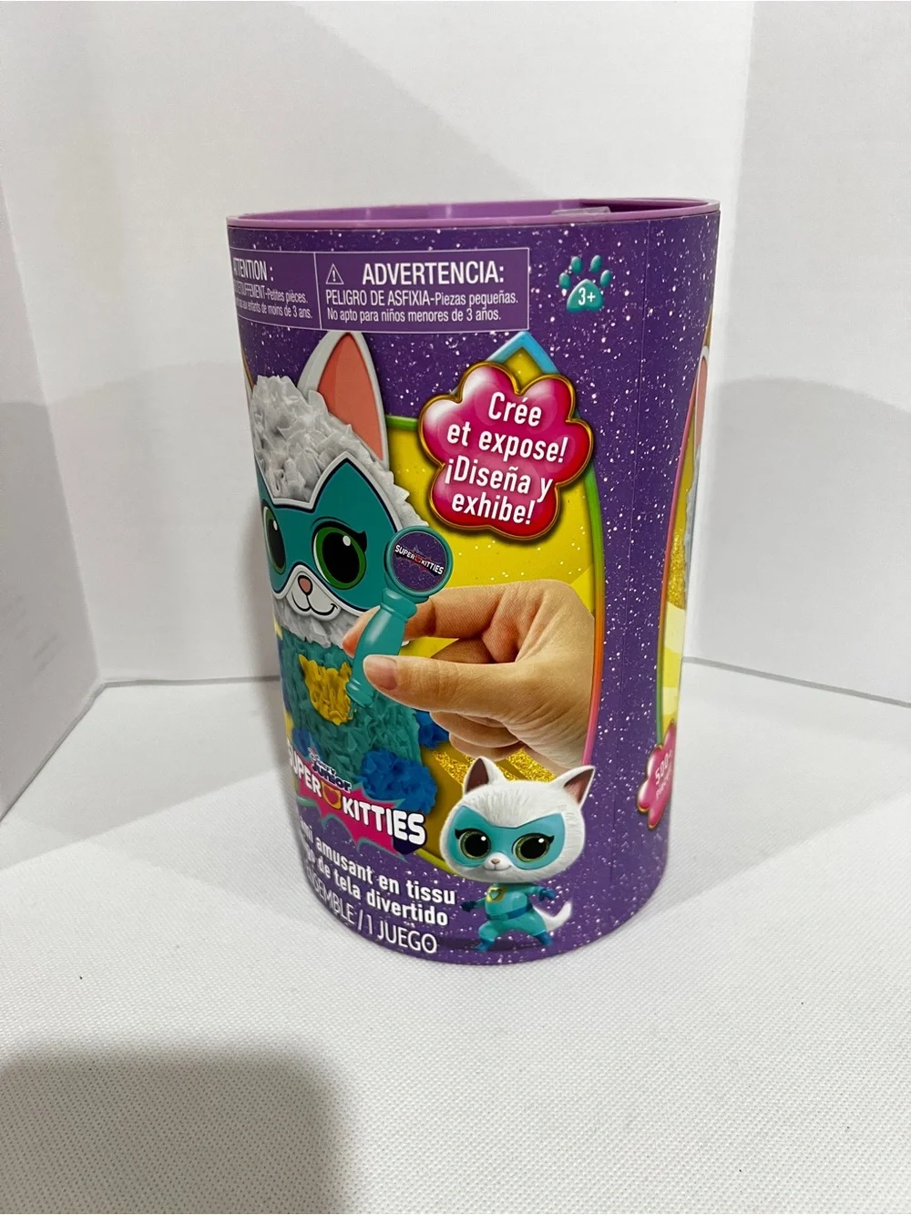 Disney Junior Super Kitties 3D Fun Fabric Friend Kit Design & Display 500+ Piece